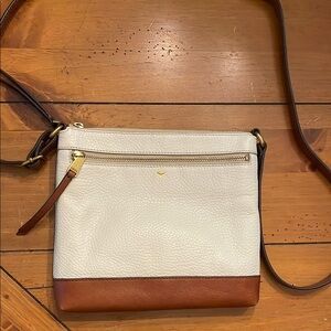 Fossil Leather Crossbody Bag EUC